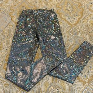 Sea Dragon Studio Holographic Leggings NWOT